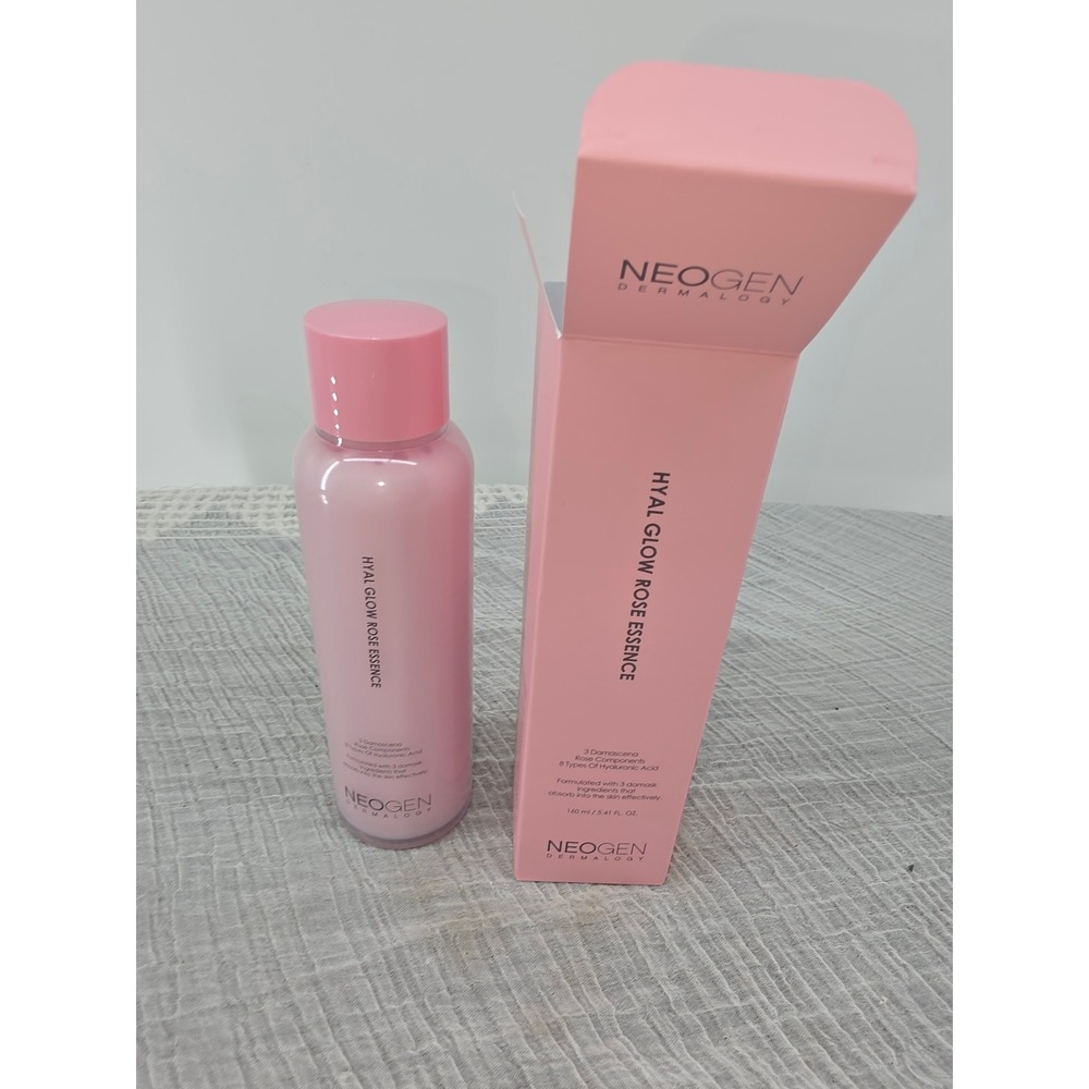 Neogen Dermalogy Hyal Glow Rose Essence 160ml 5.41oz Hyaluronic Acid K-Beauty